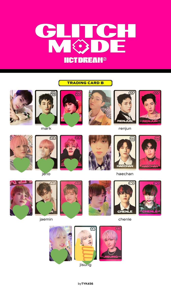 nct dream Glitch Mode ポップアップストア マーク