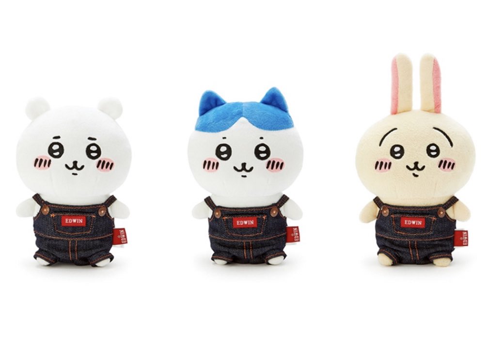 予約受付中／ 【ちいかわ×EDWIN】 スペシャルコラボレーション