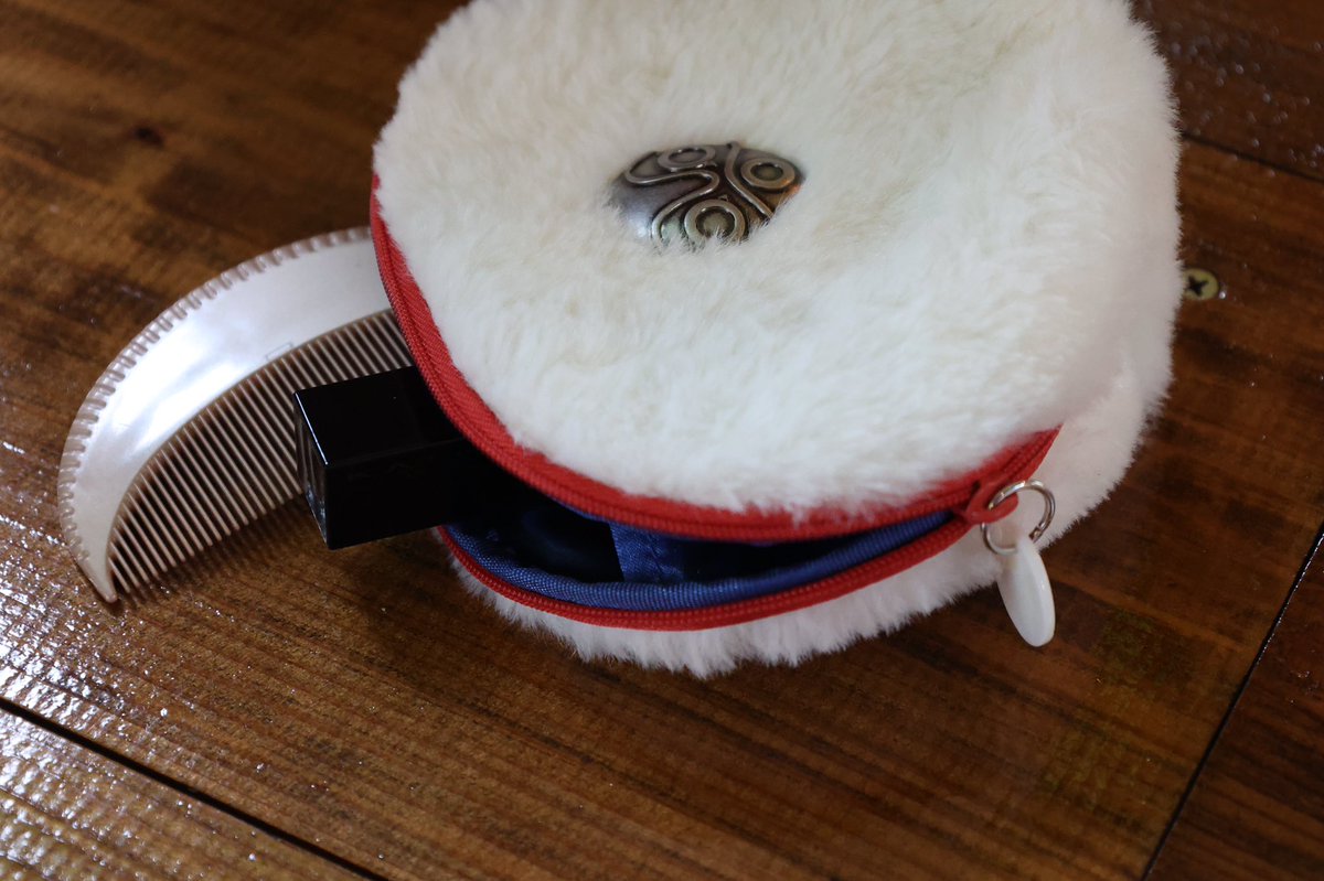 🌿もののけ姫25周年◇第一弾🌿 フェイクファーにサンのお面がついた