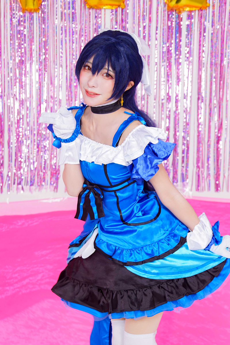 cosplay LoveLive! - 園田海未 ꙳✧˖°⌖꙳✧˖°⌖꙳✧˖ KiRa-KiRa