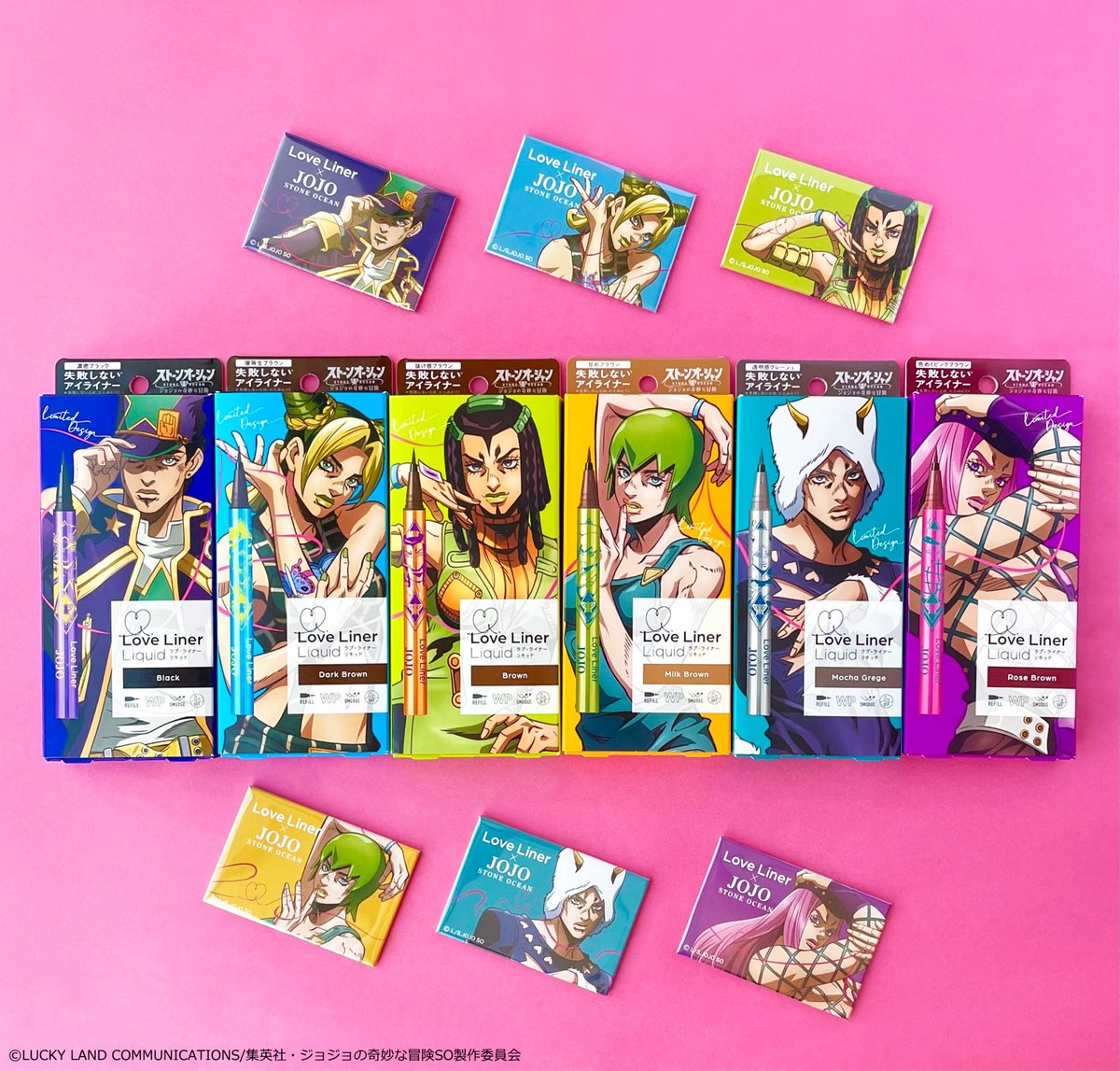 🌟大人気のリキッドアイライナー『#ラブライナー』と🌈アニメ