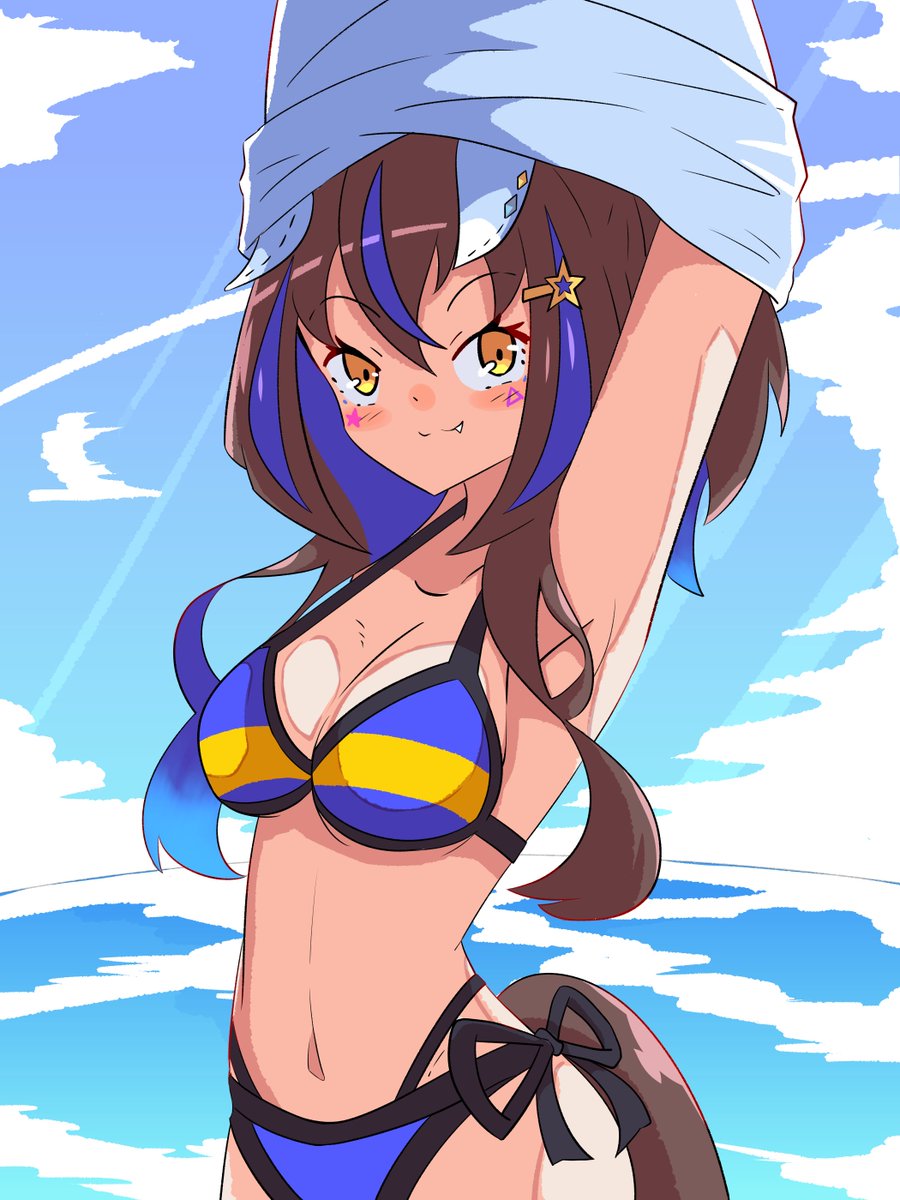 7月のヘリオス！ 8月は水着絵とかたくさん描きたいっ！ | 🍣あっくん