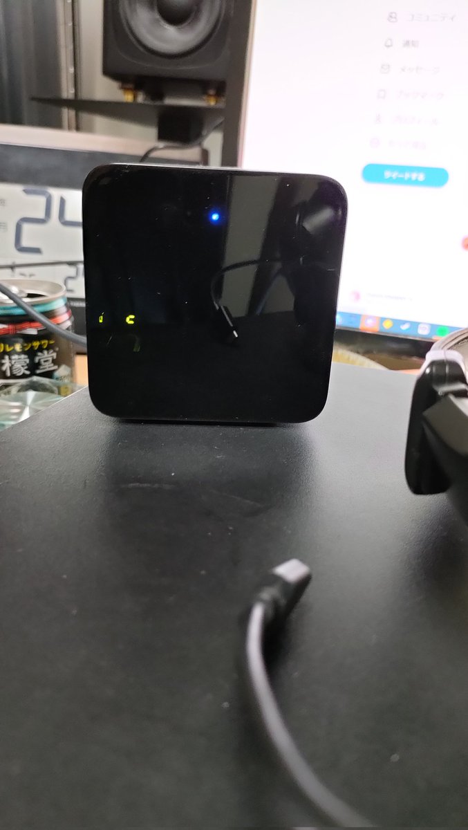 ベースステーションのランプが緑にならず青のまんま…。 steamに認識