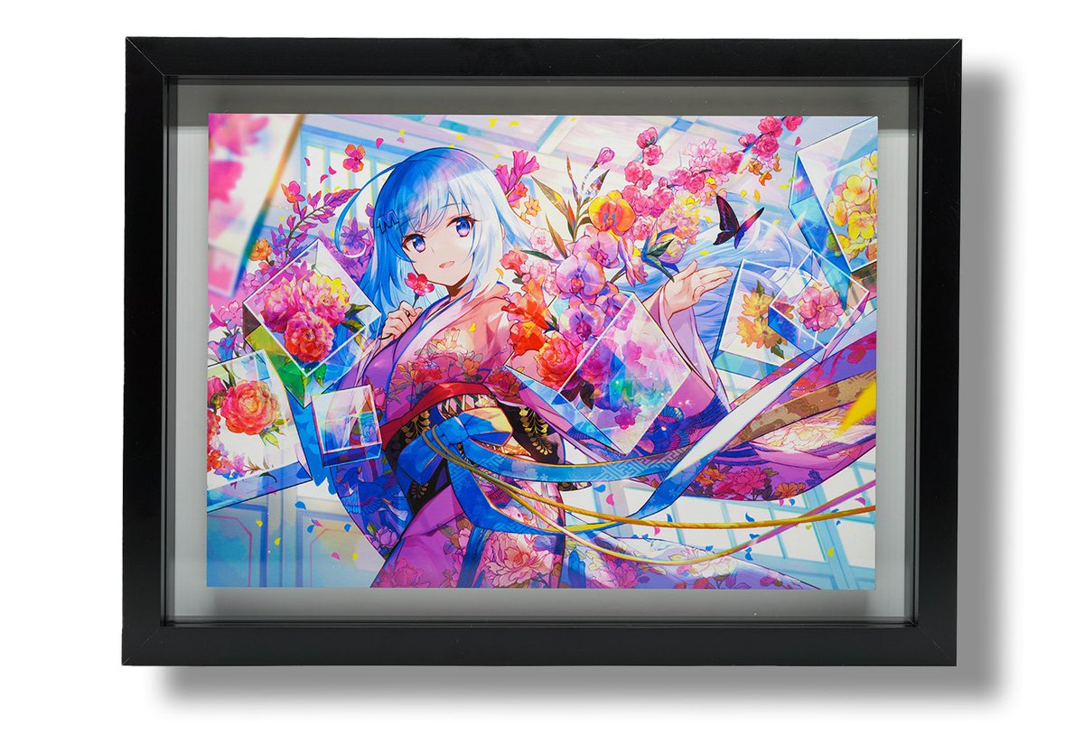 SIEで初出し出来そうな新額装出来ましたー！✨✨ 絵守史上最高の特別