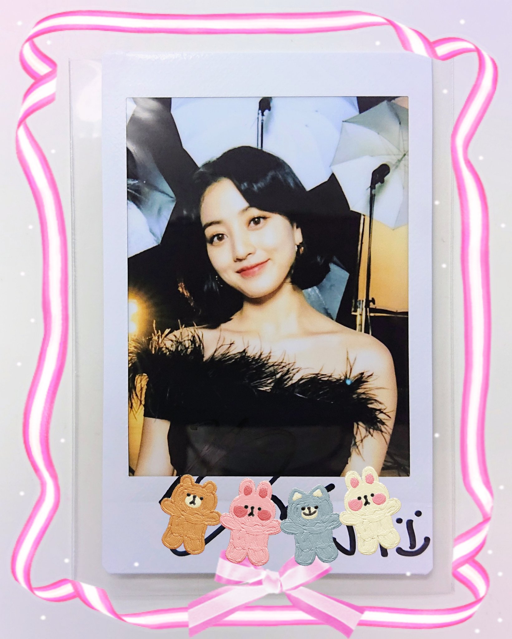 TWICE JYP POPUP ラントレ トレカ サイン入りチェキ ジヒョ TWICE JYP