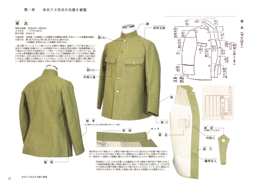 昭和10年頃当時の日本陸軍の歩兵についてごく基本的な兵器、被服、教練