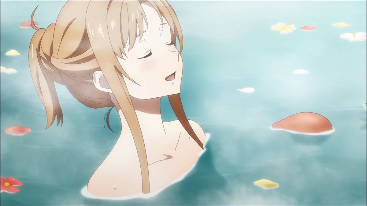 いい風呂の日 なのでSAOのお約束であるアスナさんの風呂シーンを載せて