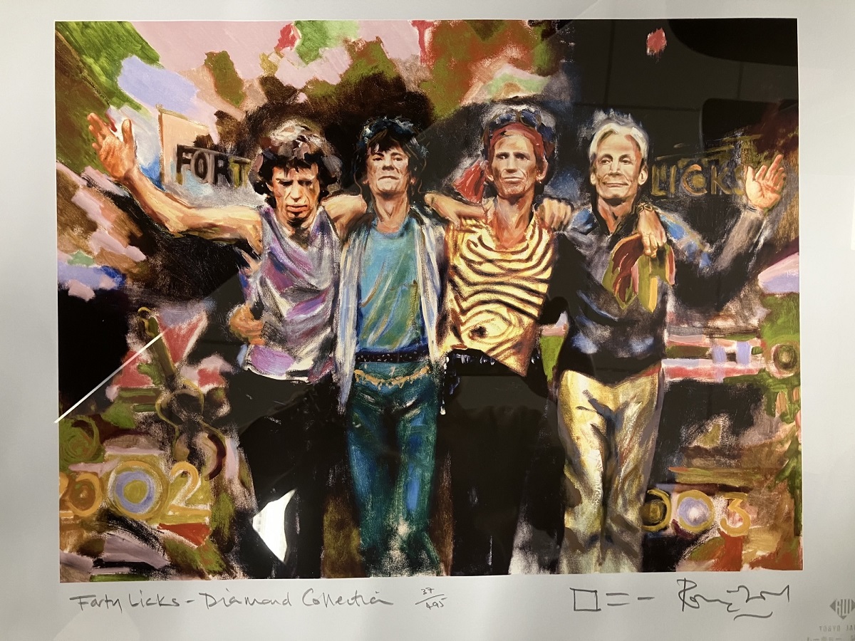 作者 ：Ronnie Wood タイトル ：Forty Licks / Conversation Piece