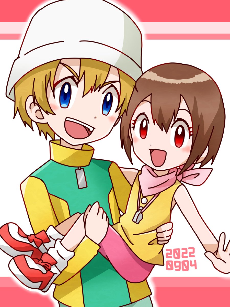 デジモンアドベンチャー（高石タケル＆八神ヒカリ）