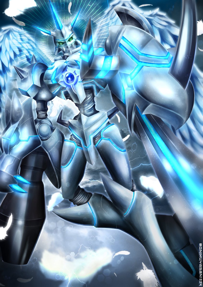 💙 #オメガモン #omnimon #オメガモンマーシフルモード #マーシフル