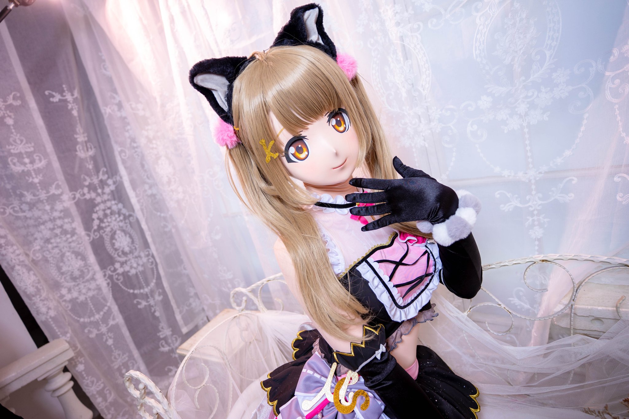 ゴ*ズ様 全頭マスク 河妖工房 錦木千束 コスプレ 全頭面 着ぐるみkigur