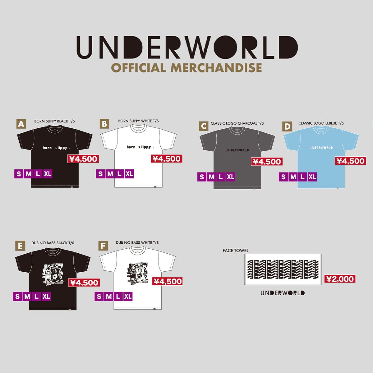 アンダーワールド×サカナクション物販デザイン公開！】 アンダー