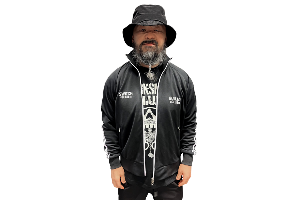 IWGP世界ヘビー級王者・ジェイ選手の新作ジャージが登場！ 『ジェイ