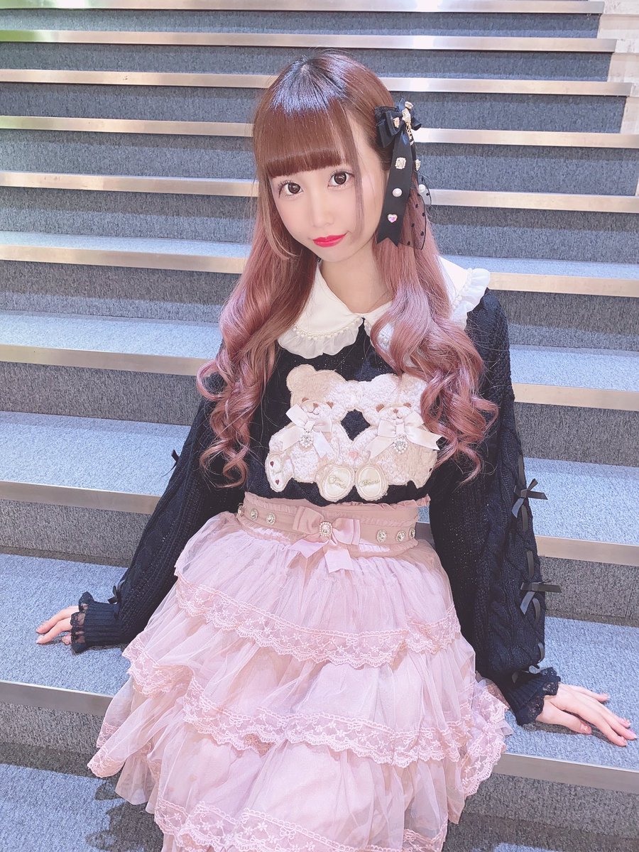 ͙*🍓LIZ LISA ラフォーレ原宿店🍓‧͙* 大人気のくまちゃんニット🧸全色