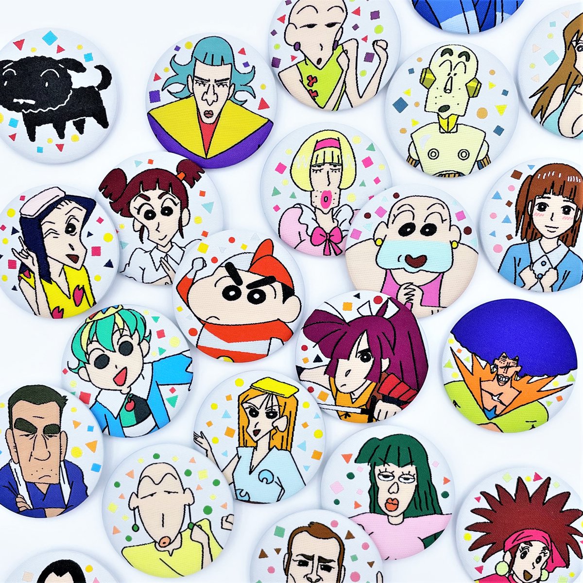 ⭐️商品紹介⭐️】 『刺繍缶バッジ ムービーオールスターズ 』 Part1