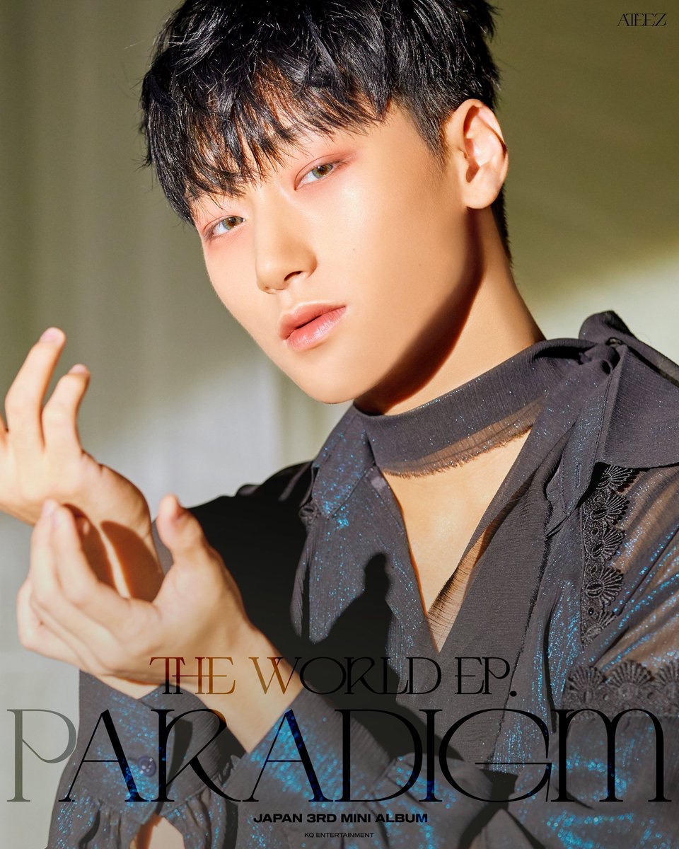 📷] ATEEZ JAPAN 3RD MINI ALBUM [THE WORLD EP.PARADIGM] Concept