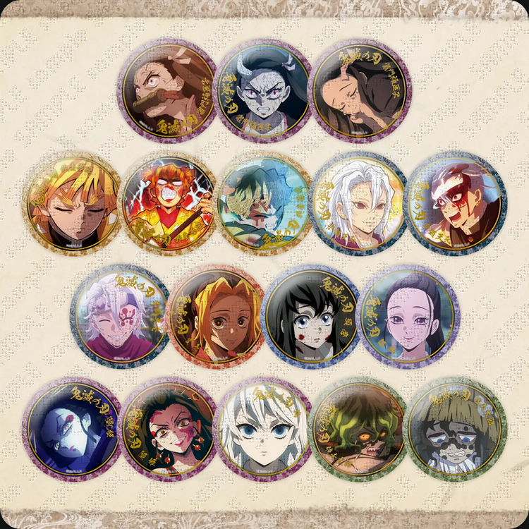 鬼滅の刃 鬼滅の刃 バースデー缶バッジ 2022年 名場面ジオラマ