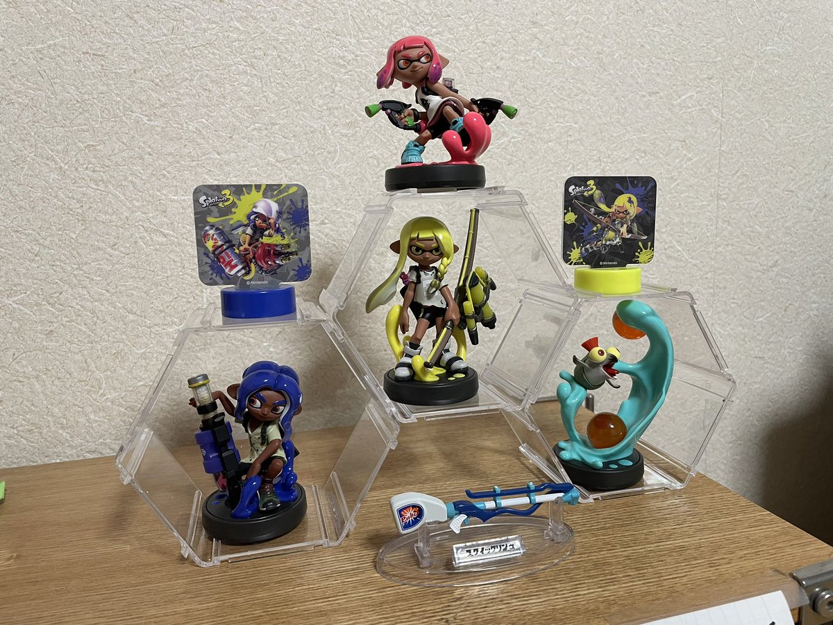 セリアで購入したディスプレイケース♪ amiiboなどグッズ関連が良い