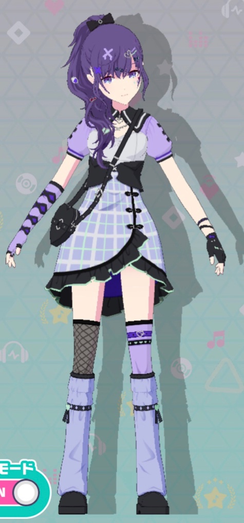 ダークデコラ・ハートガール】オリジナル 朝比奈まふゆ〚25時、ナイト