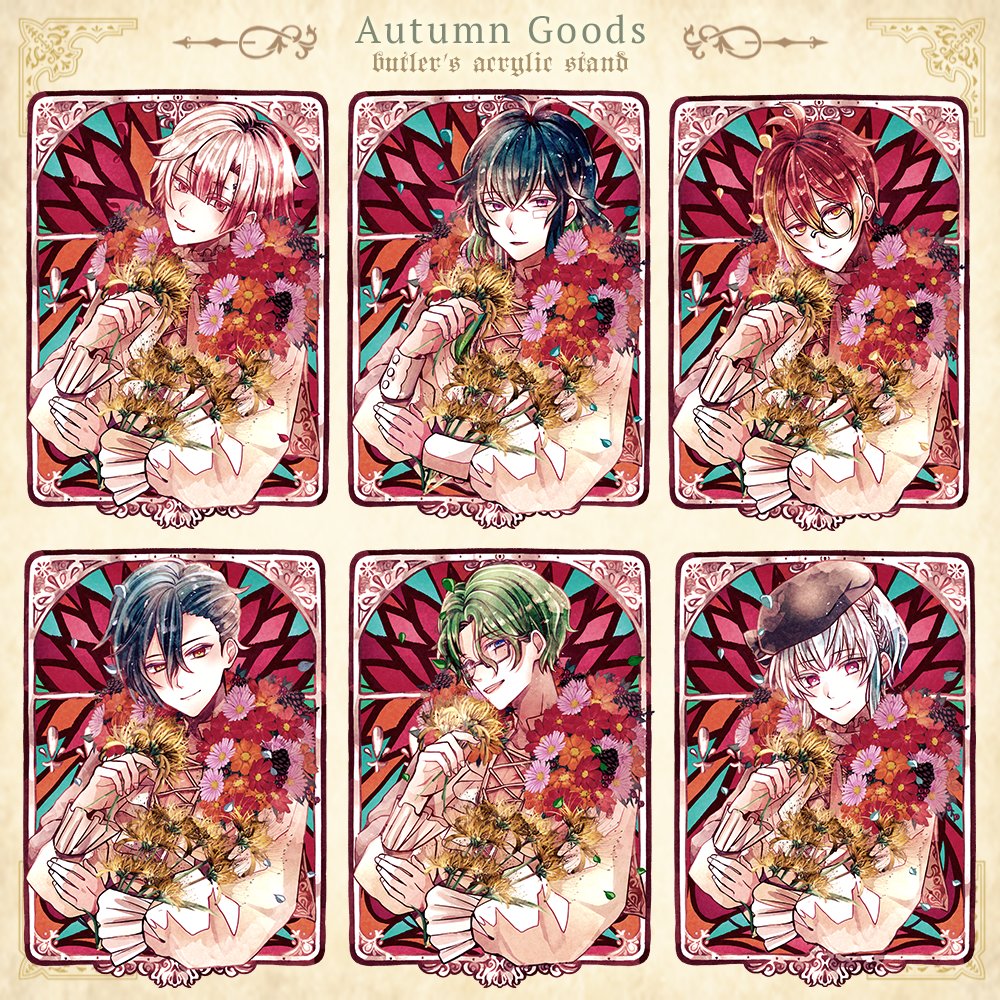 🍂新グッズのお知らせ🍂 秋を感じる ・アクリルスタンドキーホルダー