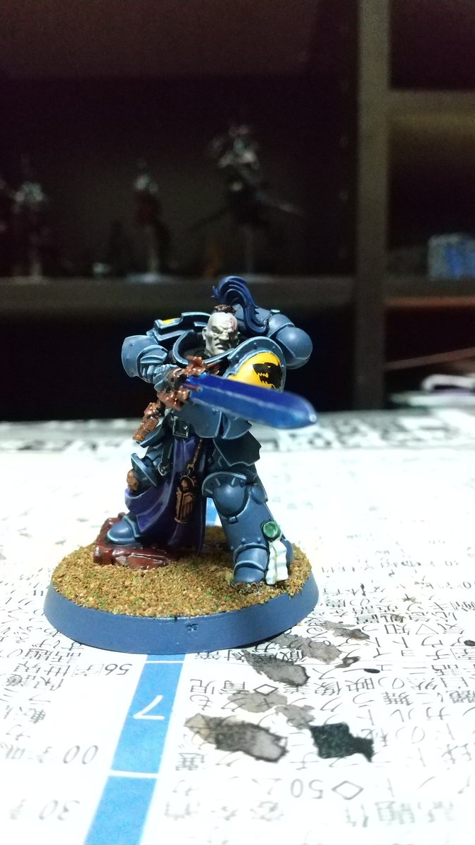 プライマリス・カンパニーチャンピオン、完成。 #ウォーハンマー