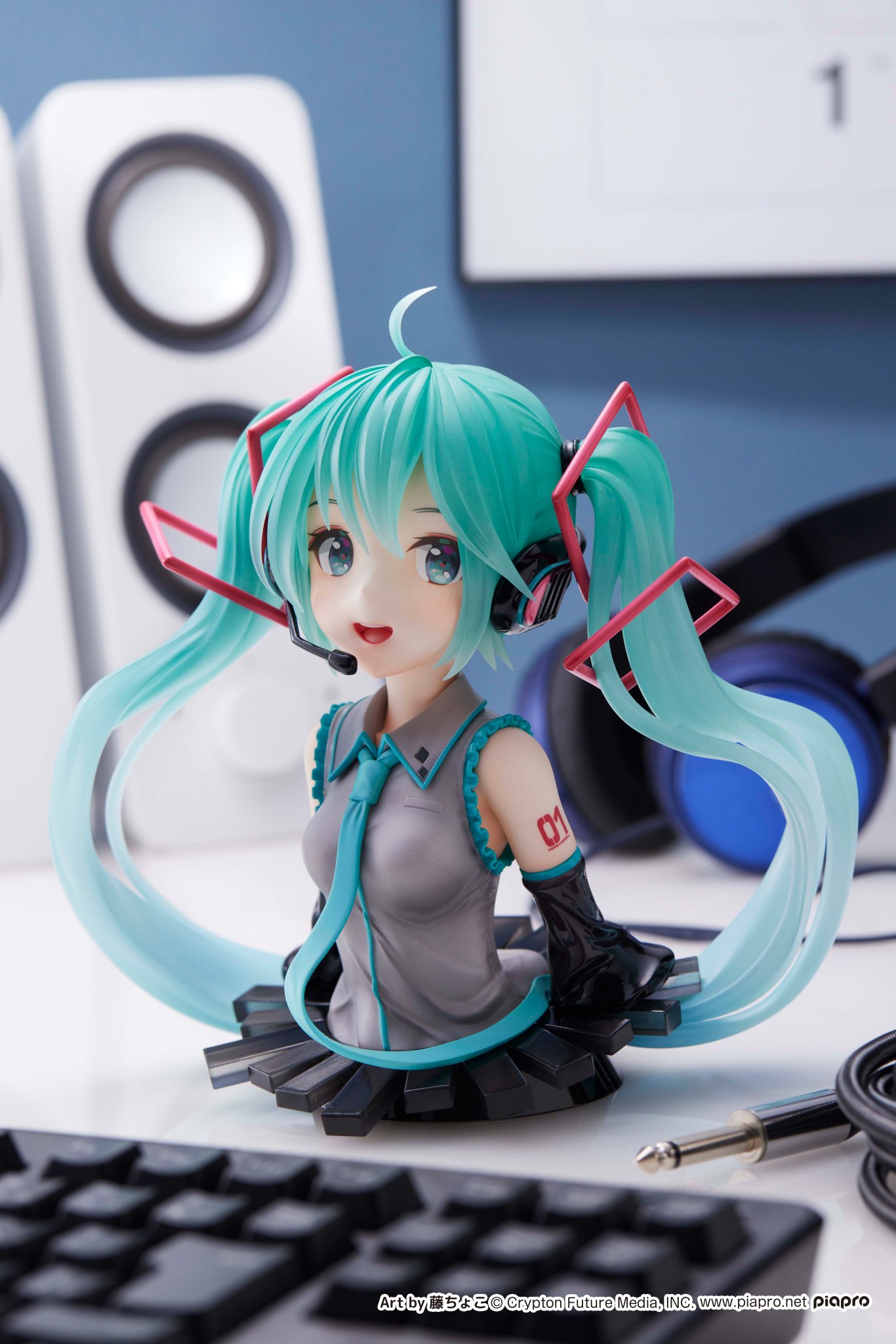 初音ミク 胸像フィギュア 39の感謝祭 初音ミク 胸像フィギュア 39の