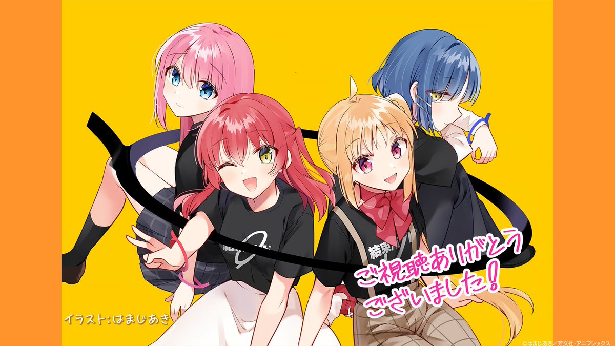 ◢◤ 𝗧𝗛𝗔𝗡𝗞 𝗬𝗢𝗨 ②⓪②② ◢◤ 改めまして…… 「#ぼっち・ざ