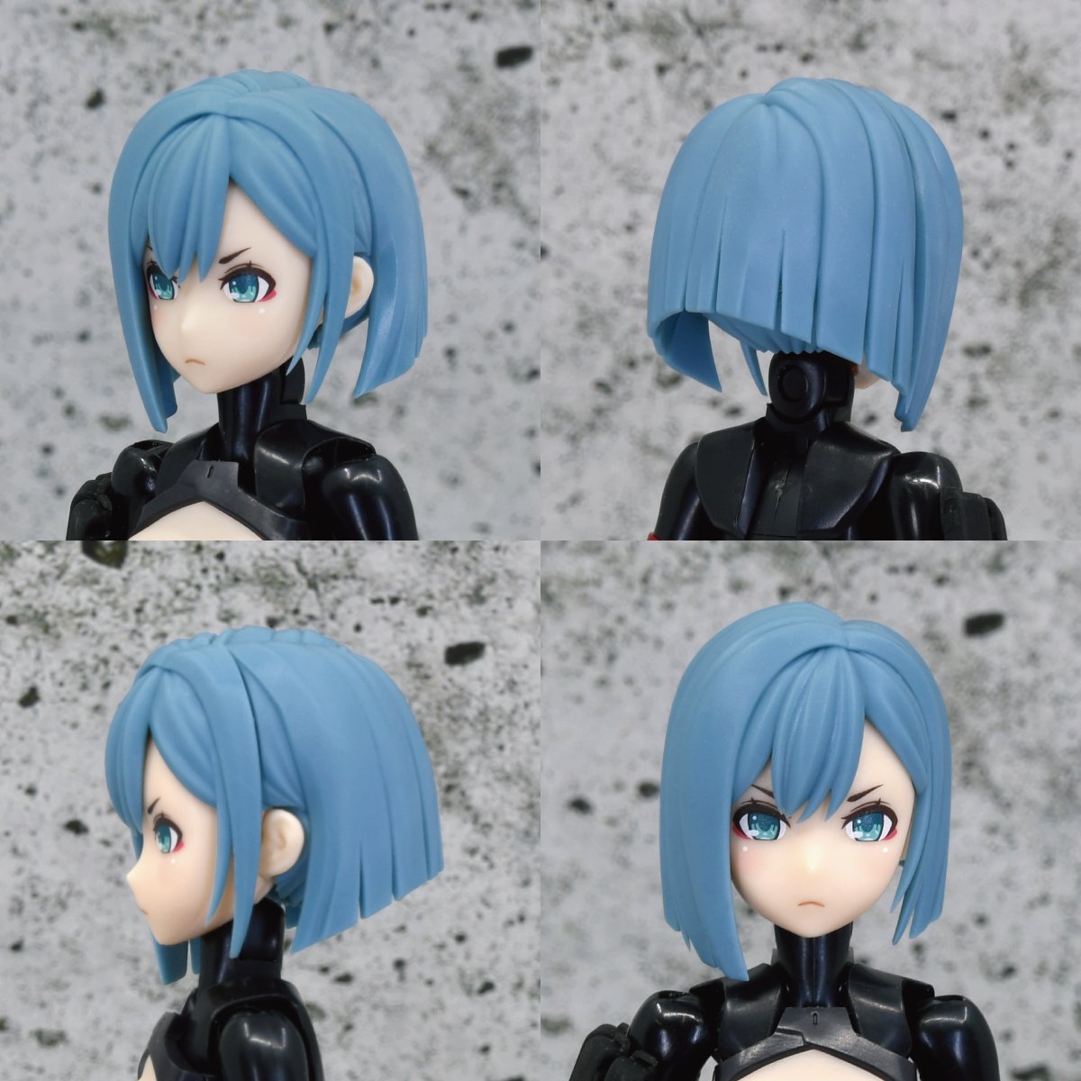 販売開始】 メガミデバイス朱羅用ヘアパーツ2種をboothにて公開しま