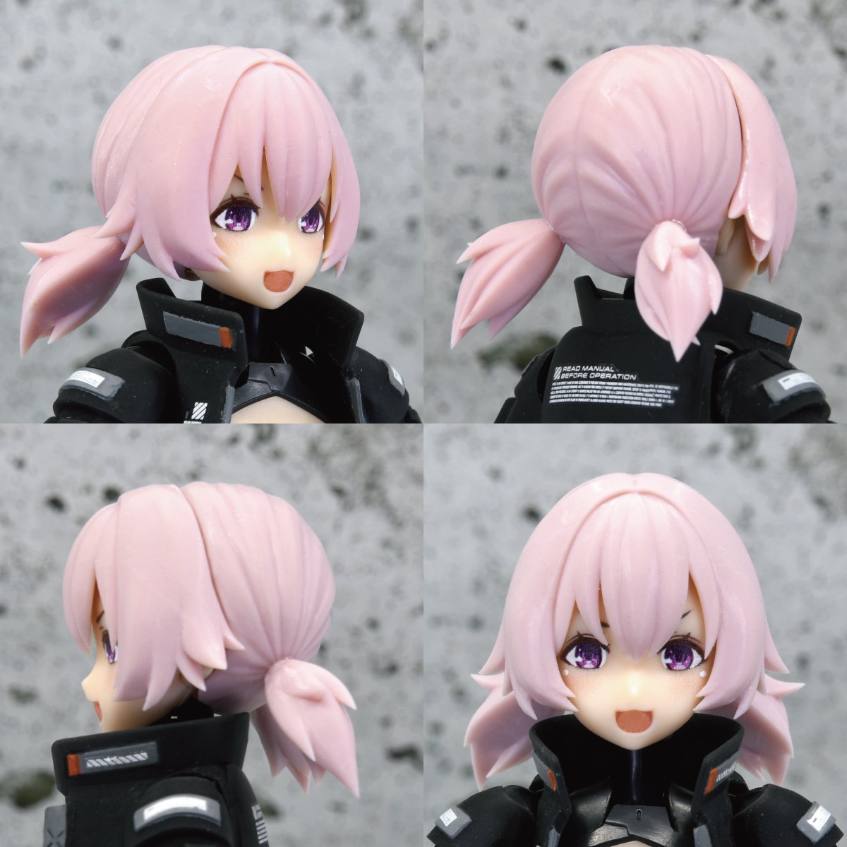 販売開始】 メガミデバイス朱羅用ヘアパーツ2種をboothにて公開しま