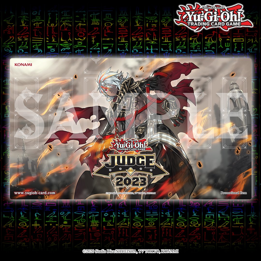遊戯王 フルール・ド・バロネス プレイマット WCQ JUDGE 2023 遊戯王