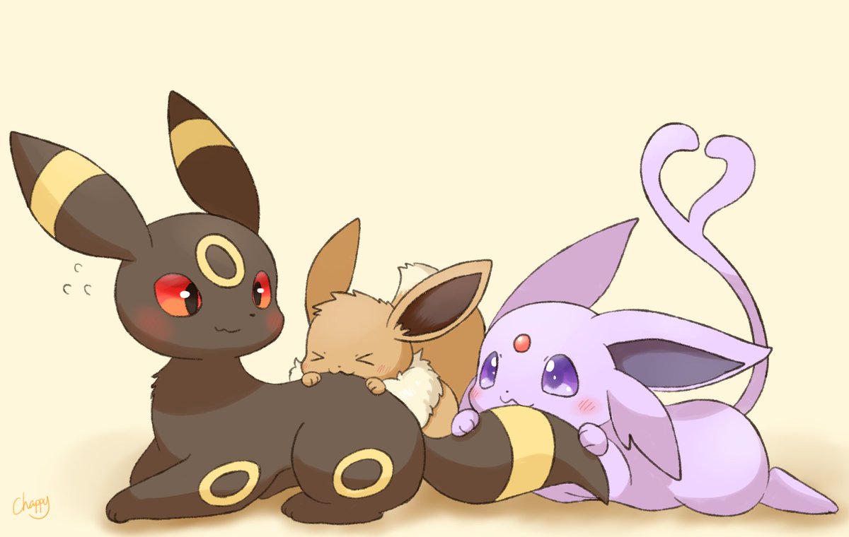 エーフィ💜&🖤ブラッキー