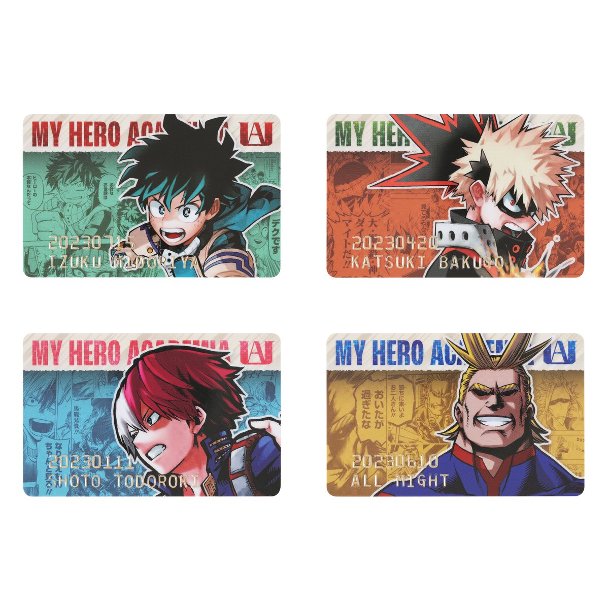 PSA10 僕のヒーローアカデミアジャンプ展オールスターコレクションカード