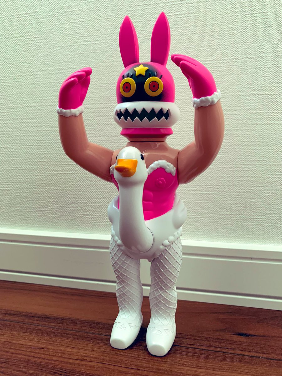 カーフキック東京 エトワール・バニー 蓄光GIDソフビ 5期 カーフキック