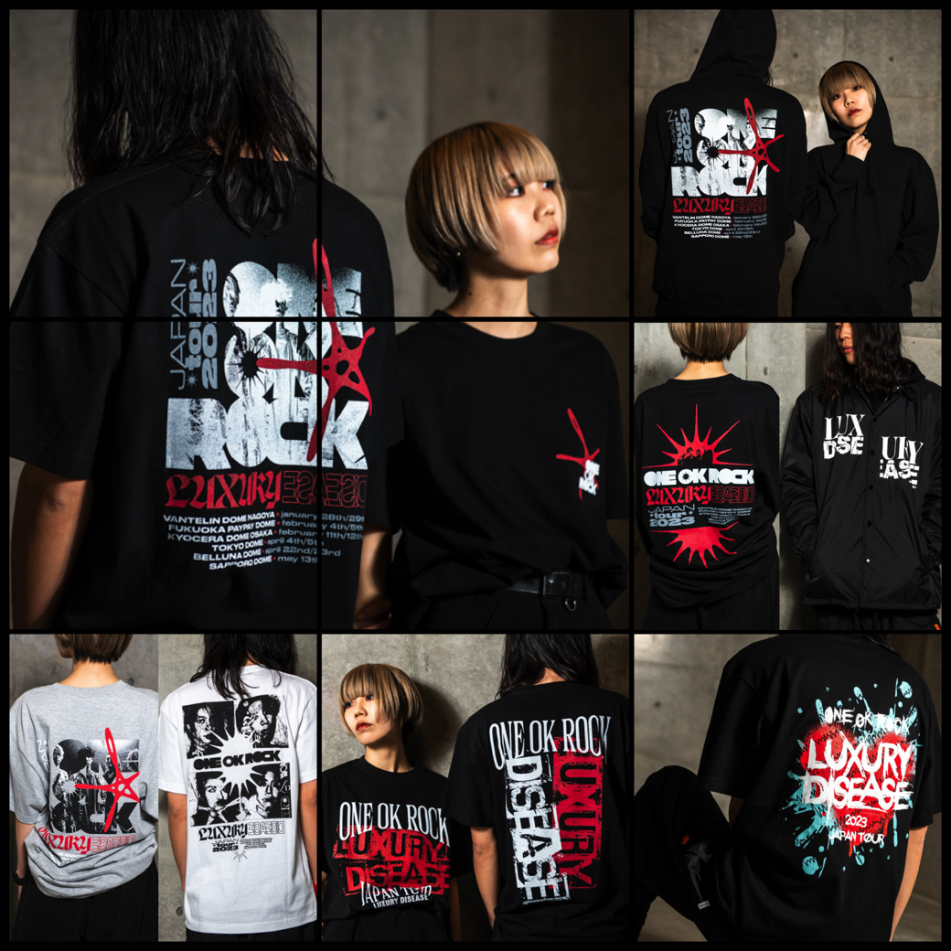 本日よりツアーグッズの通信販売開始！！ 「ONE OK ROCK 2023 LUXURY