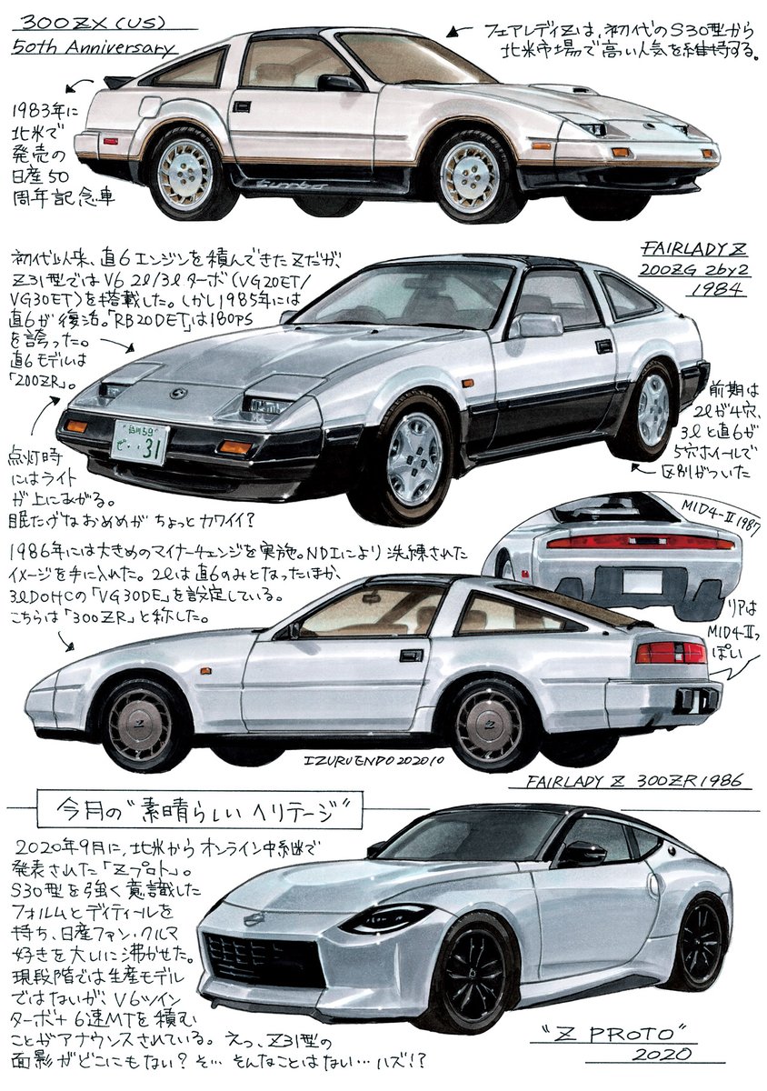 私的イラスト傑作選（265） カー・マガジン507号（2020/10/26発売
