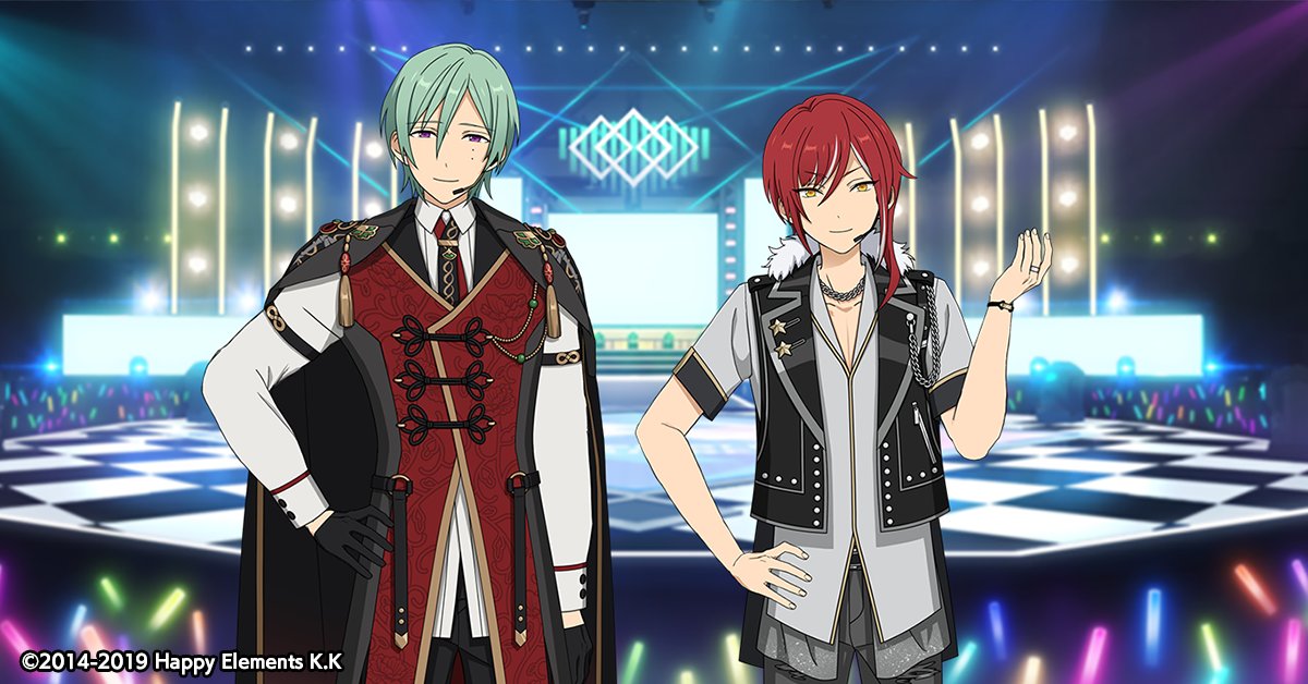 1/2)【スカウト情報】 巽と夏目のカードにはルーム衣装が付いています