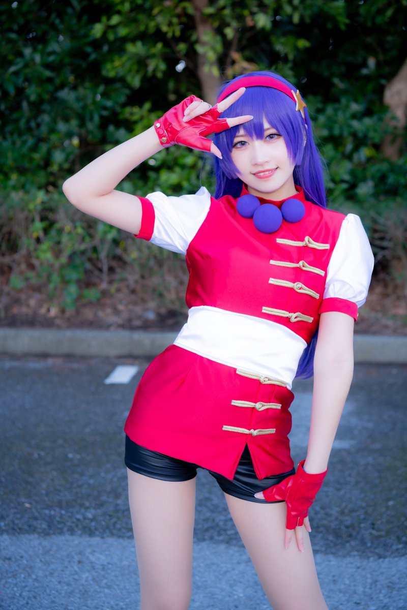 Cosplay KOF98 / 麻宮アテナ 『 みなさん、応援してくださいね