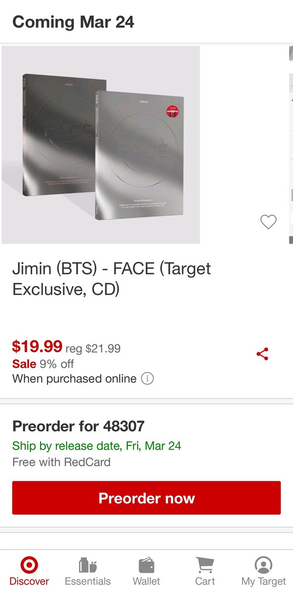 Jimin FACE Weverse Shop US Weverse exclusive version US Shop