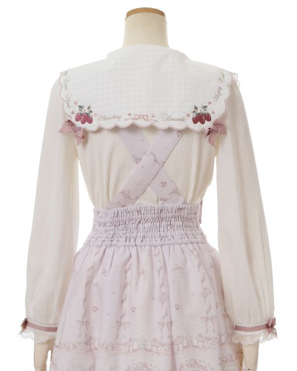 ♡ New Arrival ♡ 3/3(Fri) 店頭発売✨ ストロベリー刺繍セーラーリブ