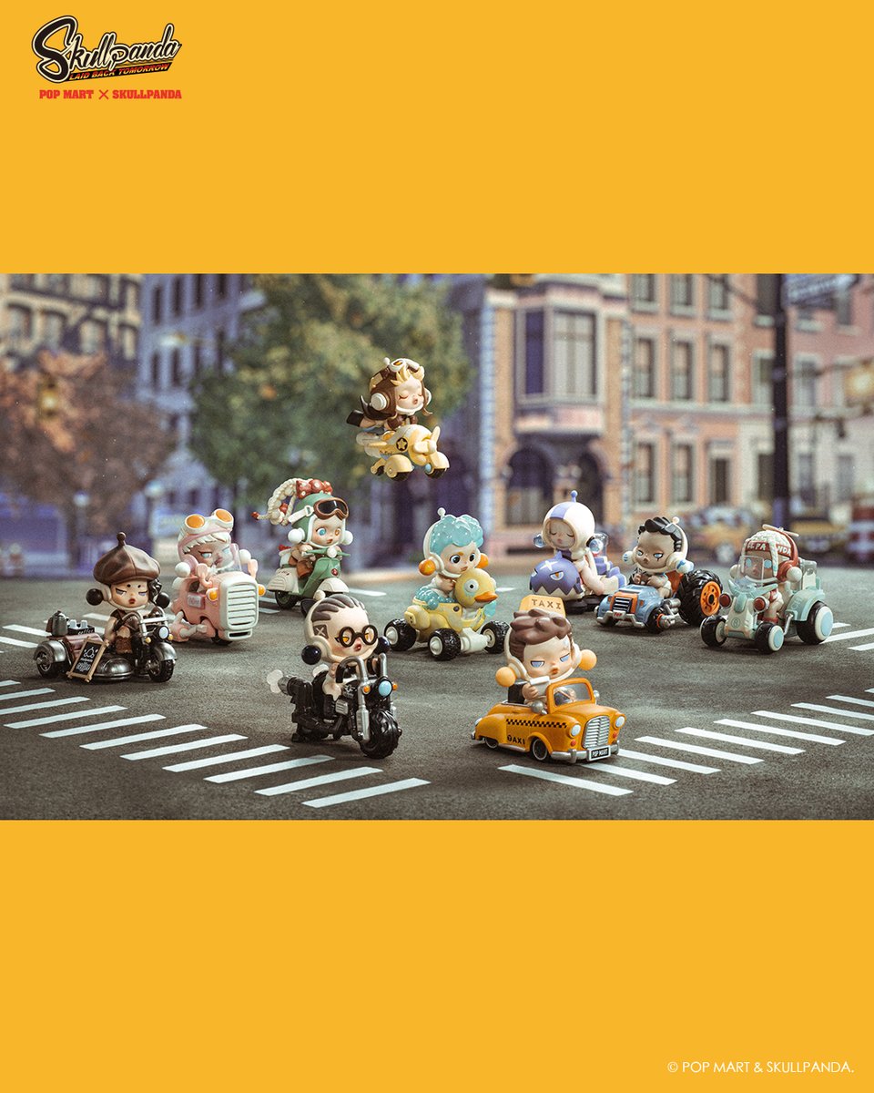 🆕☀️🆕SKULLPANDA Laid Back Tomorrow シリーズ🆕☀️🆕 夜明け