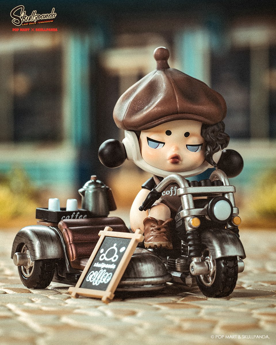 🆕☀️🆕SKULLPANDA Laid Back Tomorrow シリーズ🆕☀️🆕 夜明け