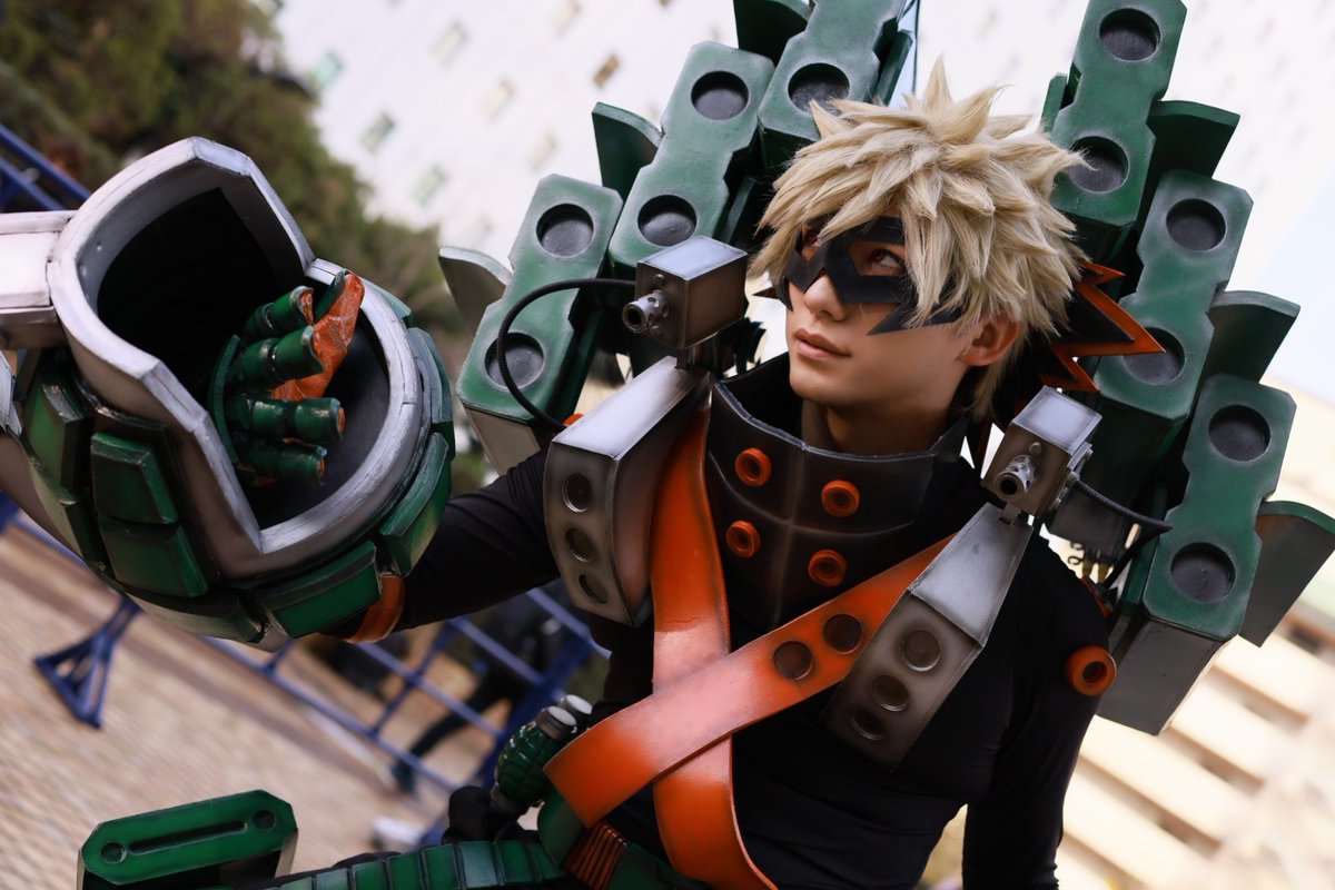 ヒロアカ/コスプレ】 爆豪勝己 ストレイフパンツァー Photo:Sさん #僕