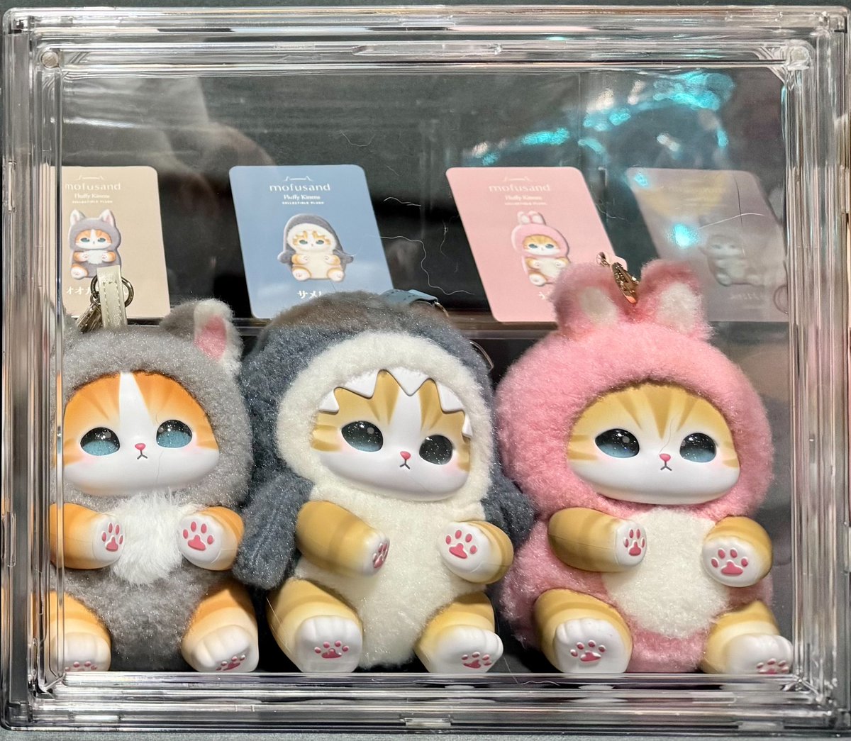 mofusand Kiramekko Fluffy Kittens！ BOX買いで無事コンプ✨ これで