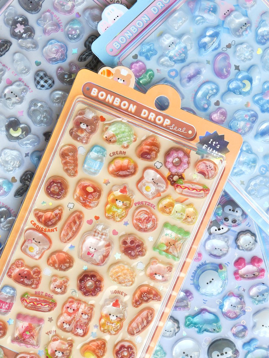 🎀 お知らせ 🎀 今週入荷予定の ボンボンドロップシールをご紹介