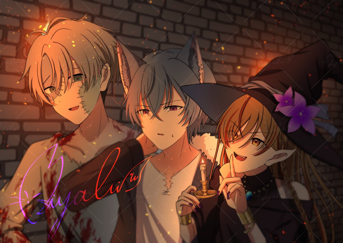 Happy Halloween🎃 #ハンドレ #ハンドレFA #ホークアイズ #物怪瑠衣