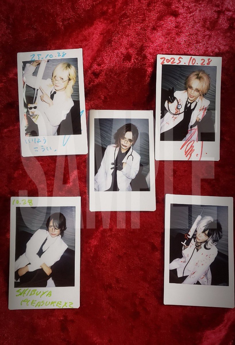 ただいまよりAzavana Online Shopにて 当日チェキ & Яyu Birthday