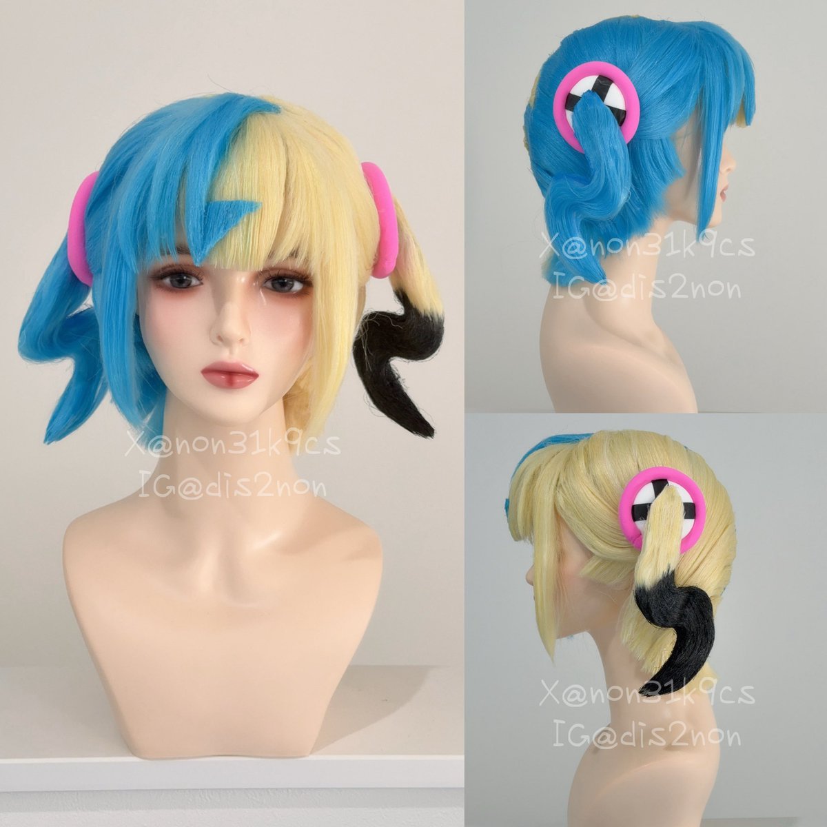 Pokemon カナリィのウィッグ作った‼︎ やっと出来た😭😭😭 #ポケモン