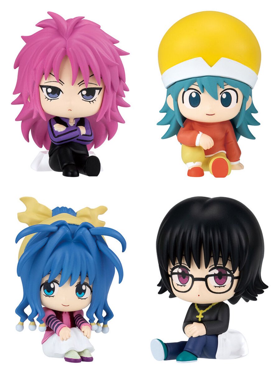 HUNTER×HUNTER すわらせ隊 GIRL 11月下旬より全国のカプセル専用筐体に