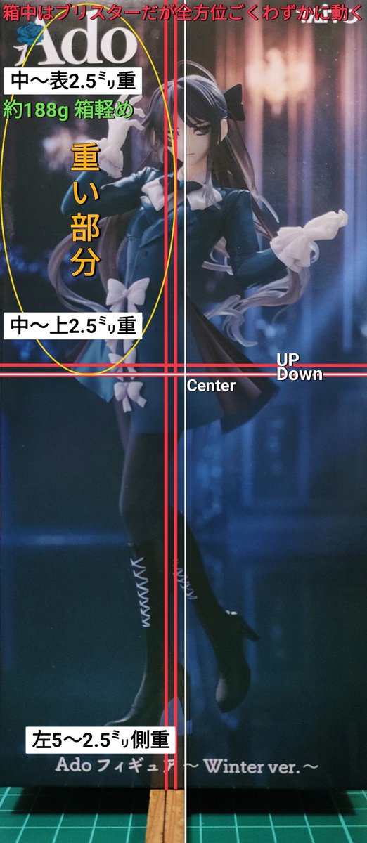 重心情報 ＃ROUND1限定 ROUND1限定 Ado フィギュア ～Winter ver