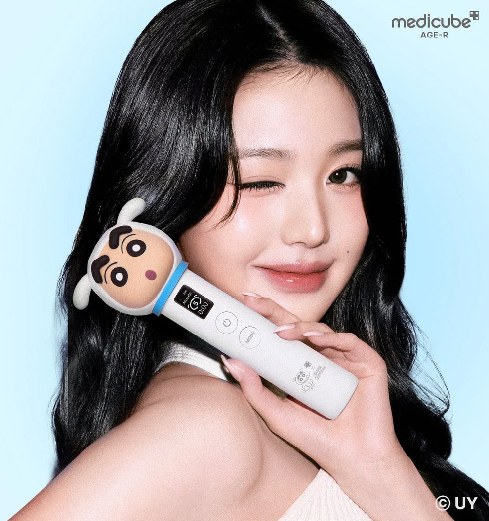 メディキューブのブースタープロ美顔器からクレヨンしんちゃんコラボが